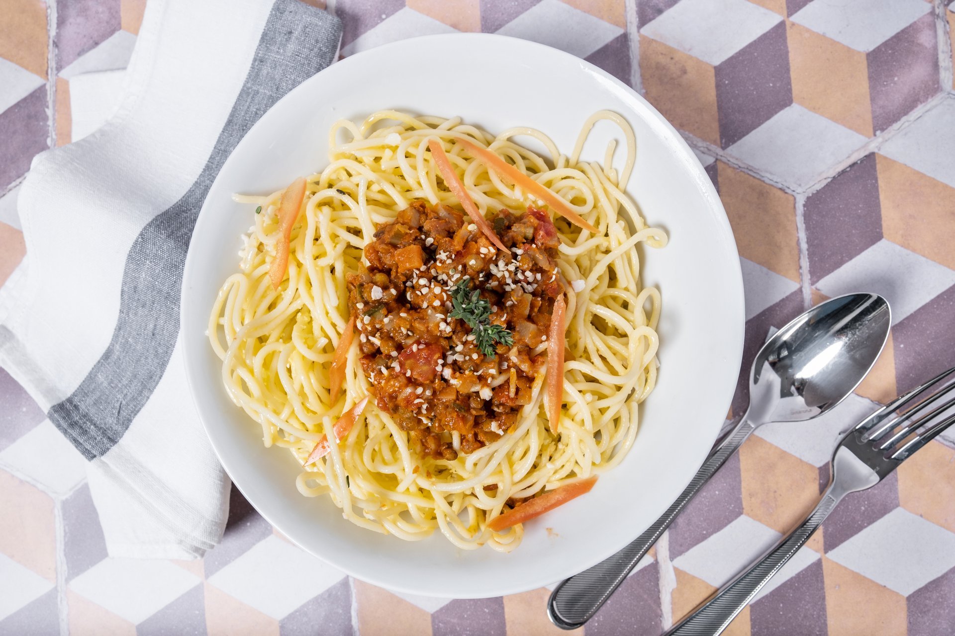 MA100B10 - Spaghetti Bolognaise vegan